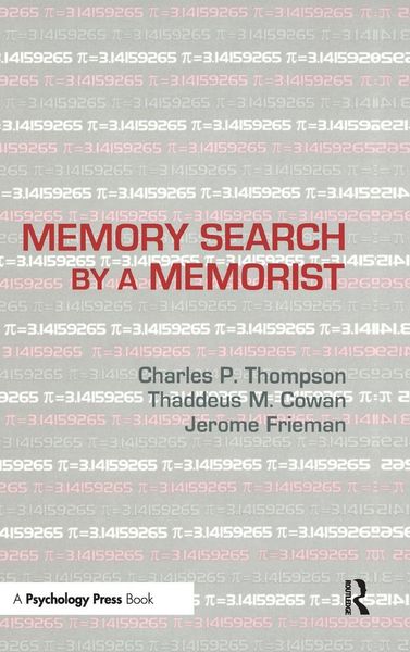 Produktbild: Memory Search By A Memorist