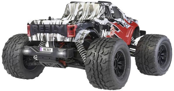 Produktbild: Reely New2 BL Super Combo Brushless 1:10 RC Modellauto Elektro Monstertruck Allradantrieb (4WD) 100% RtR 2,4GHz inkl. Akku