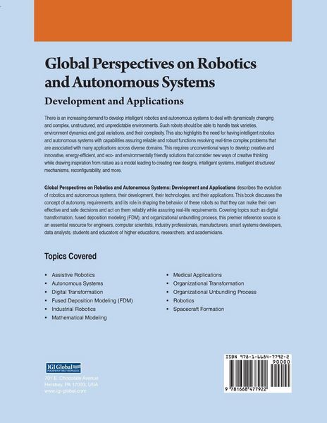 Produktbild: Global Perspectives on Robotics and Autonomous Systems