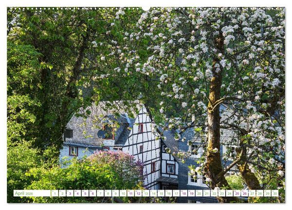 Produktbild: Eifel Reise - romantische Orte (hochwertiger Premium Wandkalender 2026 DIN A2 quer), Kunstdruck in Hochglanz