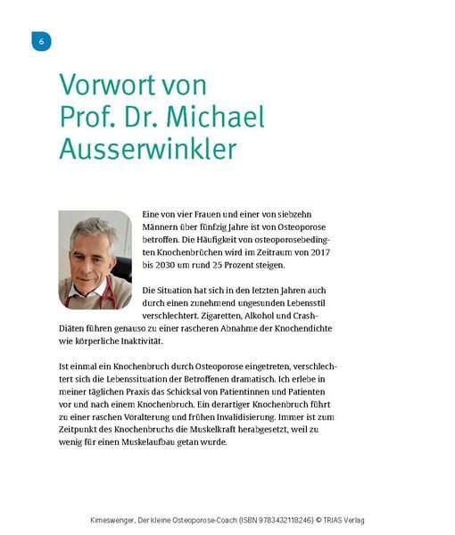 Produktbild: Der kleine Osteoporose-Coach