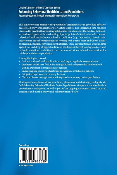 Produktbild: Enhancing Behavioral Health in Latino Populations
