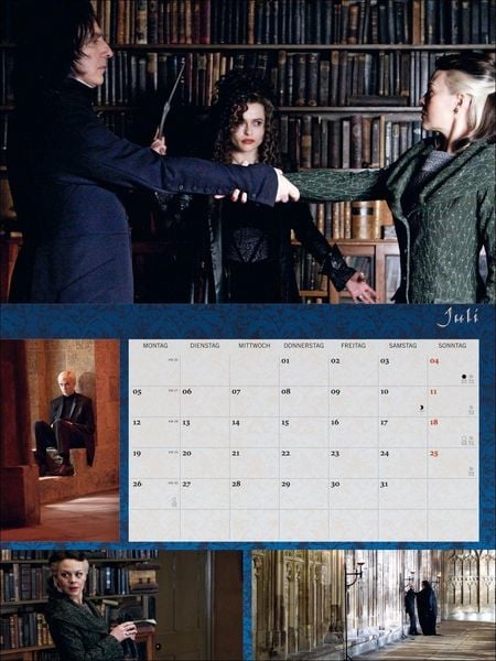 Produktbild: Harry Potter Broschur XL Kalender 2027