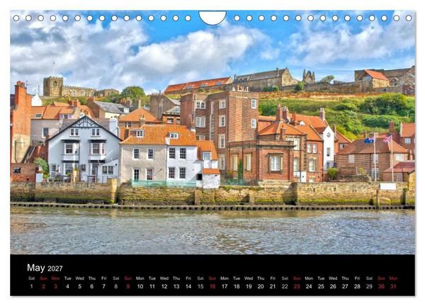 Produktbild: Whitby Harbour (Wall Calendar 2027 DIN A4 landscape), CALVENDO 12 Month Wall Calendar