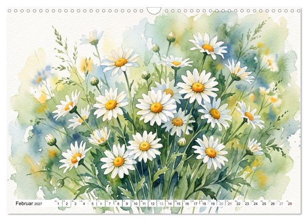 Produktbild: Bl&uuml;tenzauber des Sommers (Wandkalender 2027 DIN A3 quer), CALVENDO Monatskalender