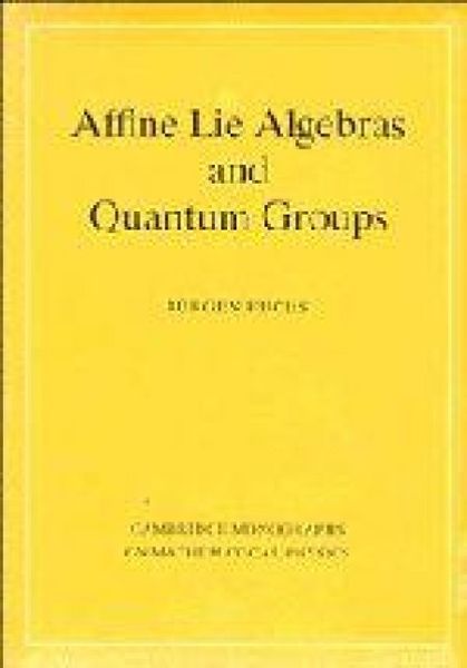Produktbild: Affine Lie Algebras and Quantum Groups