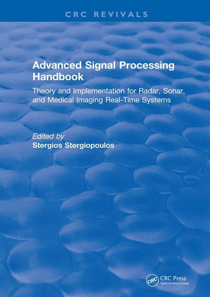 Produktbild: Advanced Signal Processing Handbook