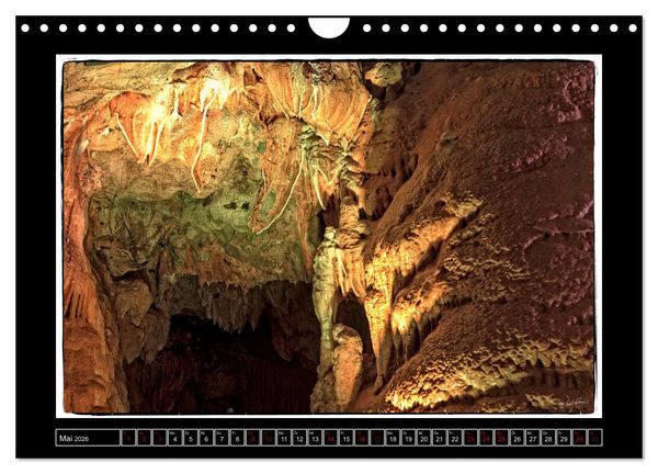Produktbild: Tropfstein Dechenh&ouml;hle (Wandkalender 2026 DIN A4 quer), CALVENDO Monatskalender