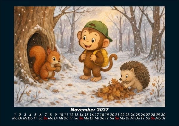Produktbild: Milo entdeckt den Wald 2027 Fotokalender DIN A5