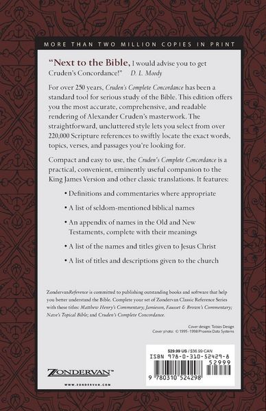 Produktbild: Cruden's Complete Concordance