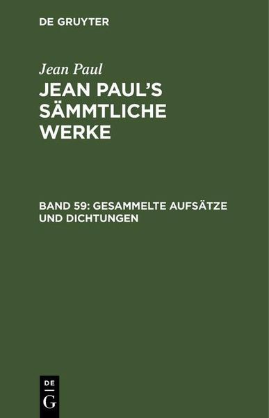Produktbild: Gesammelte Aufs&auml;tze und Dichtungen