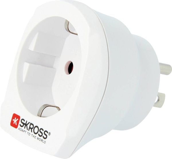 Skross 1.500203-E Reiseadapter CA EU to USA