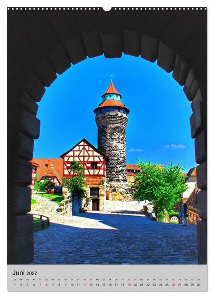 Produktbild: N&Uuml;RNBERG. Du bist so sch&ouml;n (hochwertiger Premium Wandkalender 2027 DIN A2 hoch), Kunstdruck in Hochglanz