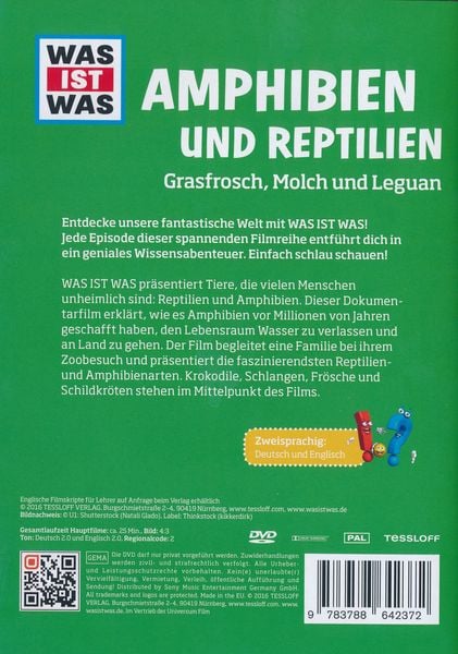 Produktbild: Was ist Was - Amphibien und Reptilien