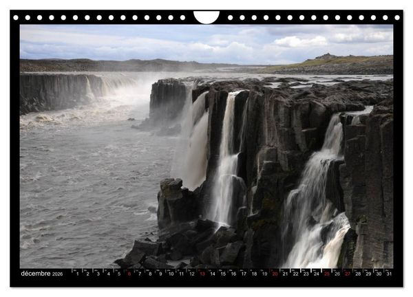 Produktbild: Balade en Islande (Calendrier mural 2026 DIN A4 vertical), CALVENDO calendrier mensuel