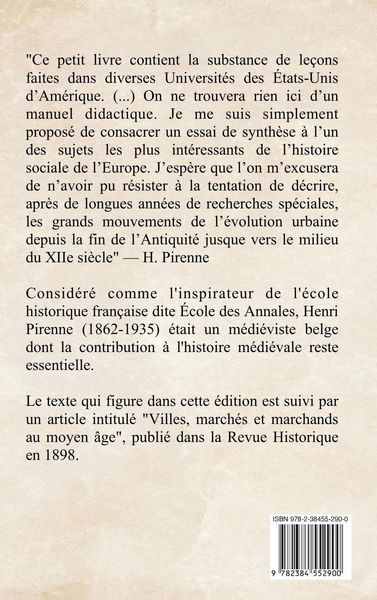 Produktbild: Les villes du Moyen &Acirc;ge