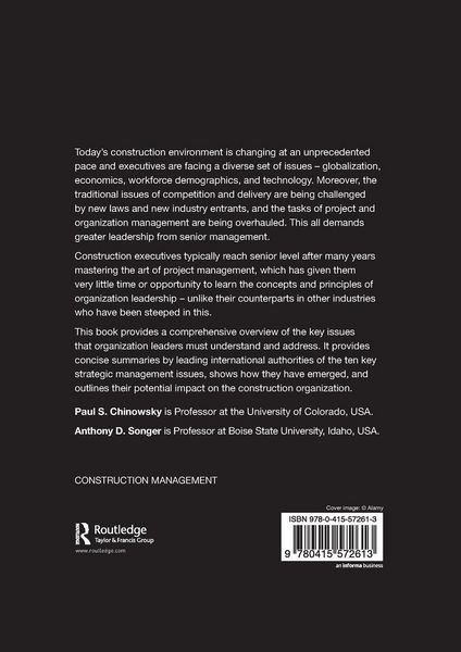 Produktbild: Organization Management in Construction