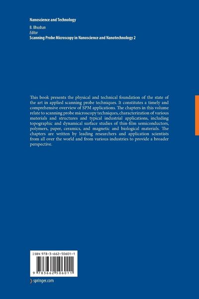 Produktbild: Scanning Probe Microscopy in Nanoscience and Nanotechnology 2