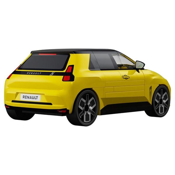 Produktbild: COBI 24673 - Renault 5 E-Tech (Yellow), Bausatz 1:35, 78 Klemmbausteine