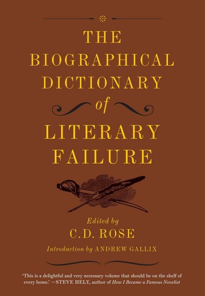 Produktbild: The Biographical Dictionary of Literary Failure