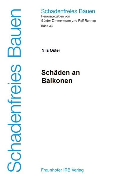 Produktbild: Sch&auml;den an Balkonen