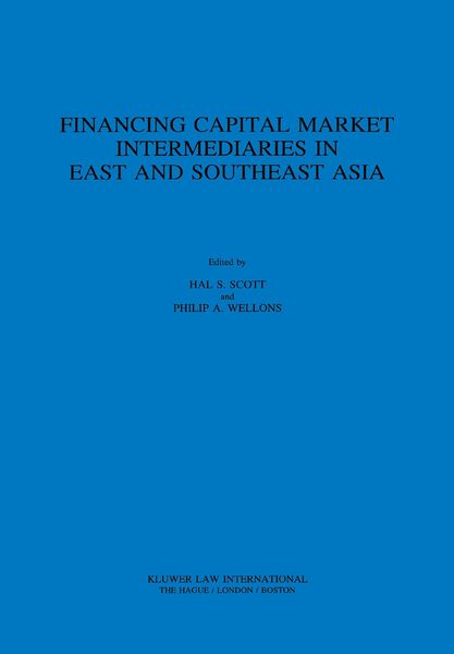 Produktbild: Financing Capital Market Intermediaries in East and Southeast Asia