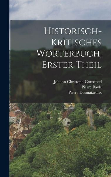 Produktbild: Historisch-kritisches W&ouml;rterbuch, Erster Theil