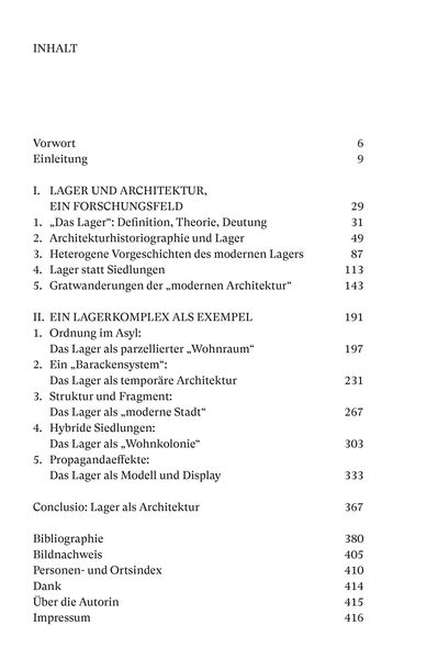 Produktbild: Lager als Architektur