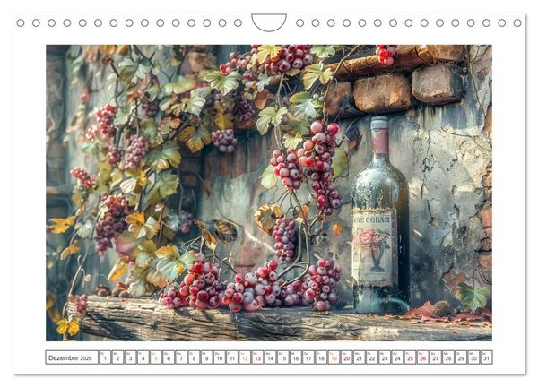 Produktbild: Der Weingenie&szlig;er (Wandkalender 2026 DIN A4 quer), CALVENDO Monatskalender