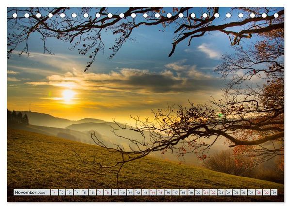 Produktbild: Weinregion Kaiserstuhl (Tischkalender 2026 DIN A5 quer), CALVENDO Monatskalender