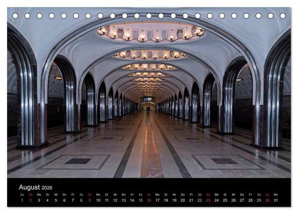 Produktbild: Moskau (Tischkalender 2026 DIN A5 quer), CALVENDO Monatskalender