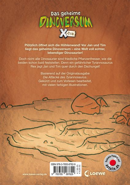 Produktbild: Das geheime Dinoversum Xtra (Band 1) - Auf der F&auml;hrte des T-Rex