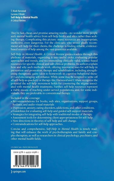 Produktbild: Self-Help in Mental Health