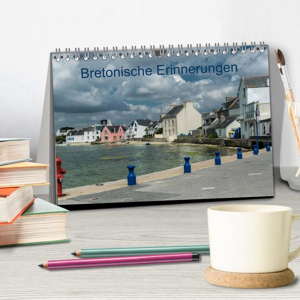 Produktbild: Bretonische Erinnerungen (Tischkalender 2026 DIN A5 quer), CALVENDO Monatskalender