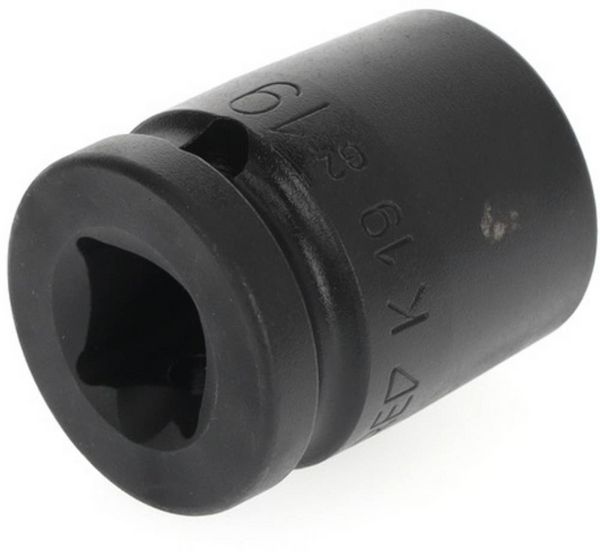Produktbild: Kraftschraubersteckschl&uuml;sseleinsatz K 19 1/2 Zoll SW 19mm L.38mm GEDORE