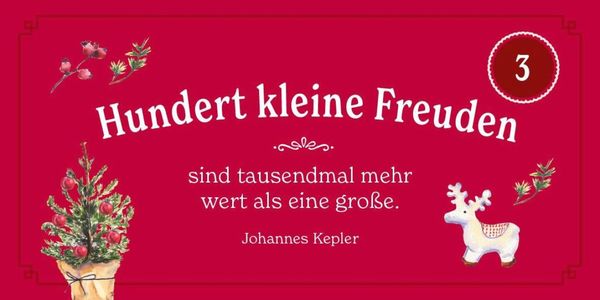 Produktbild: 24 kleine Weihnachtsfreuden