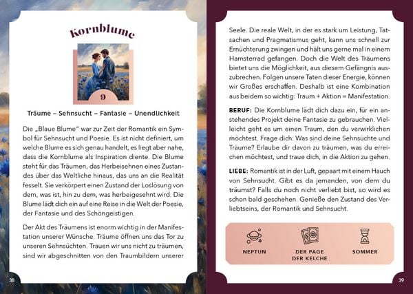 Produktbild: Orakel-Kartenset: Bl&uuml;tenorakel | Nutze die faszinierende Energie der Blumen und sp&uuml;re die Kraft der Natur