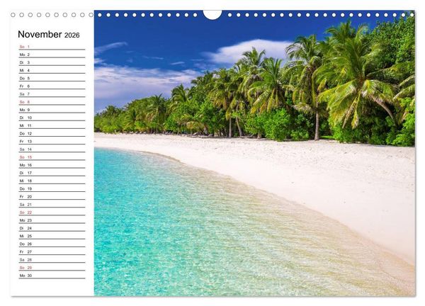 Produktbild: Traumstr&auml;nde in der Karibik (Wandkalender 2026 DIN A3 quer), CALVENDO Monatskalender