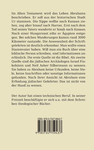 Produktbild: Das Leben Abrahams