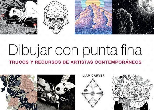 Produktbild: Dibujar con punta fina : trucos y recursos de artistas contempor&aacute;neos