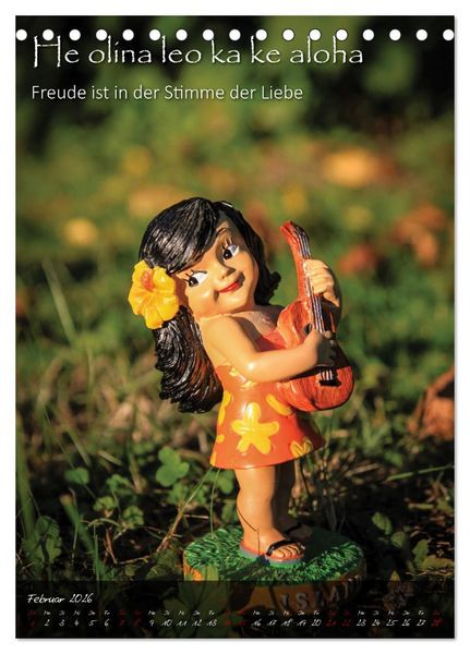 Produktbild: Hula Dancer - Hawaiianische Weisheiten (Tischkalender 2026 DIN A5 hoch), CALVENDO Monatskalender