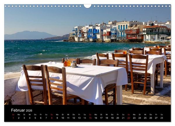 Produktbild: Die Kykladen (Wandkalender 2026 DIN A3 quer), CALVENDO Monatskalender