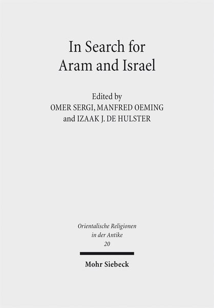 Produktbild: In Search for Aram and Israel