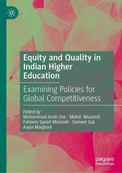Produktbild: Equity and Quality in Indian Higher Education