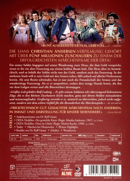 Produktbild: Das Feuerzeug (1958) (Filmjuwelen / DEFA-M&auml;rchen)