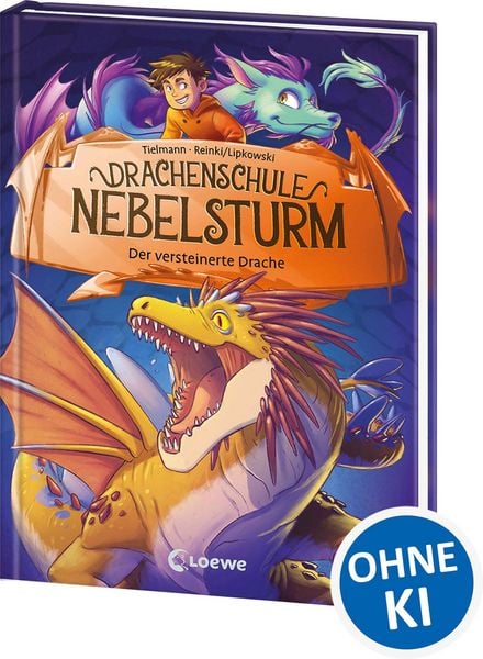 Produktbild: Drachenschule Nebelsturm (Band 5) - Der versteinerte Drache
