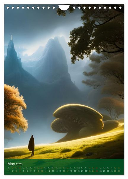 Produktbild: Epic Wanderings (Wall Calendar 2026 DIN A4 portrait), CALVENDO 12 Month Wall Calendar