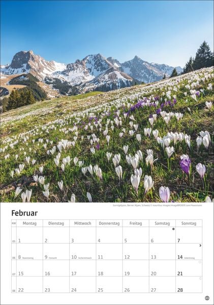 Produktbild: Alpen Kalender 2027