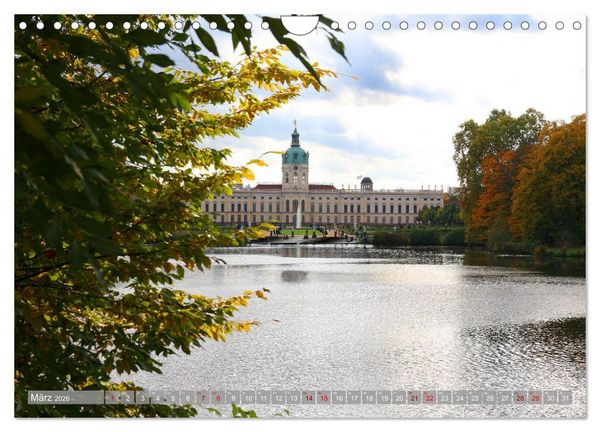 Produktbild: K&ouml;niglich Preu&szlig;ische Schl&ouml;sser und G&auml;rten in Berlin und Brandenburg (Wandkalender 2026 DIN A4 quer), CALVENDO Monatskalender