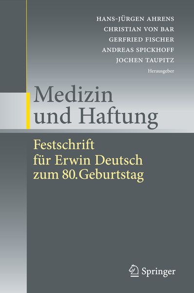 Produktbild: Medizin und Haftung